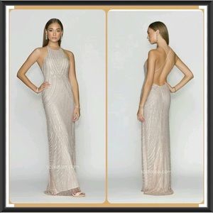 Size small beautiful blush color gown from the wedding bell.